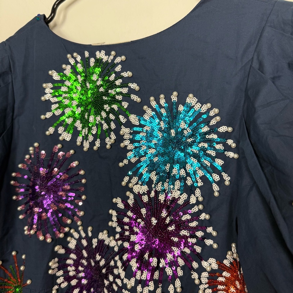 Queen of Sparkles Baby You’re A Firework Dress Size Small - Picture 8 of 11